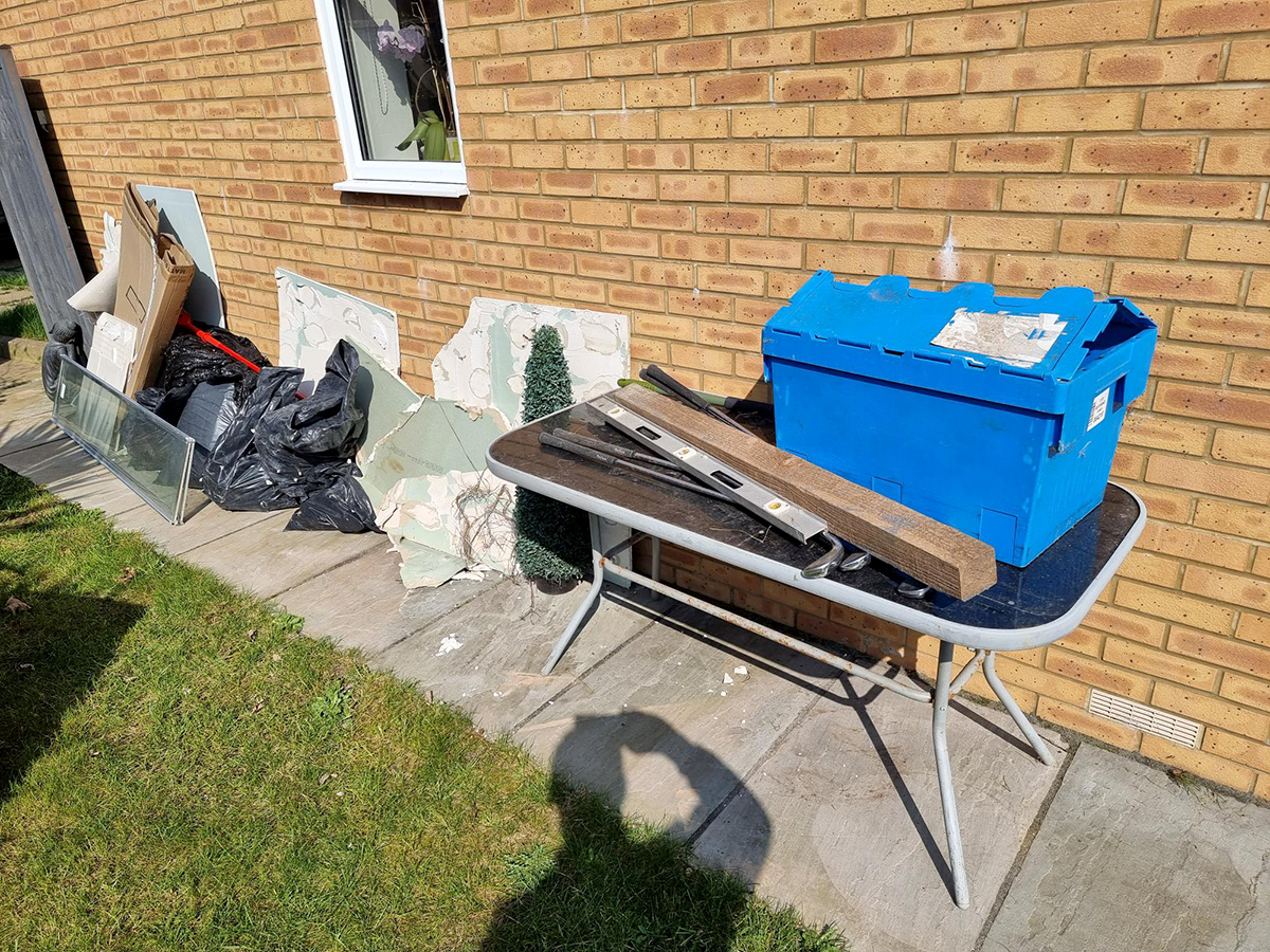 household waste materials